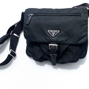 Prada crossbody nylon bag
